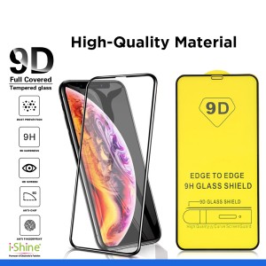 9D Tempered Glass Screen Protector For iPhone X Series XS, XR, XS MAX