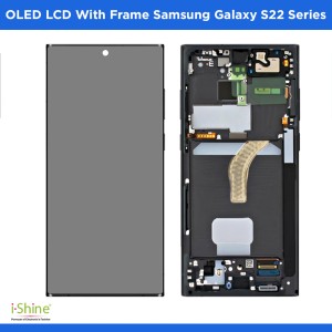 OLED Frame Assembly for Samsung Galaxy S22 Plus, S22 Ultra Service Pack Screen
