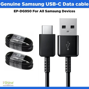 Genuine Samsung USB-C Data cable EP-DG950 For All Samsung Devices - BLACK