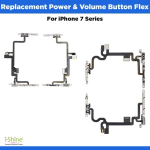 Replacement Power &amp; Volume Button Flex For iPhone 7 Series iPhone 7 , 7 Plus