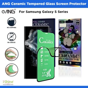 ANG Ceramic Tempered Glass Screen Protector For Samsung Galaxy S Series S20, S20FE, S20 Ultra