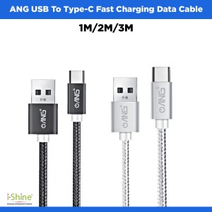 ANG CB08 USB To Type-C Fast Charging Data Cable 1M/2M/3M