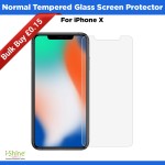 Normal Tempered Glass Screen Protector For iPhone X Series X, XS, XR, XS Max