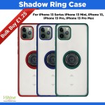Shadow Ring Case For iPhone 13 Series iPhone 13 Mini, iPhone 13, iPhone 13 Pro, iPhone 13 Pro Max