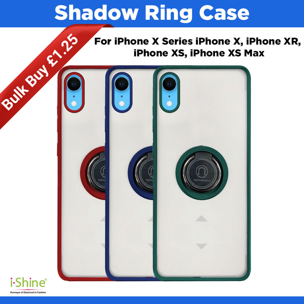 Shadow Ring Case For iPhone X Series iPhone X, iPhone XR, iPhone XS, iPhone XS Max