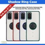 Shadow Ring Case For Samsung Galaxy S22 Series Samsung S22, Samsung S22 Plus, Samsung S22 Ultra