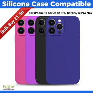 Silicone Case Compatible For iPhone 12 Series 12 Pro, 12 Mini, 12 Pro Max
