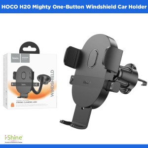 HOCO H20 Mighty One-Button Windshield Car Holder (Black)