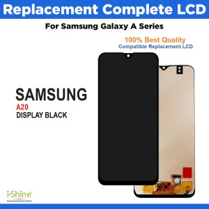 Replacement Complete LCD For Samsung Galaxy A Series A20, A20e, A20s