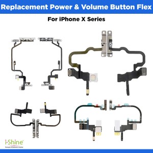 Replacement Power &amp; Volume Button Flex For iPhone X Series iPhone X, XS, XR, XS MAX