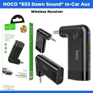 HOCO "E53 Dawn Sound" In-Car Aux Wireless Receiver