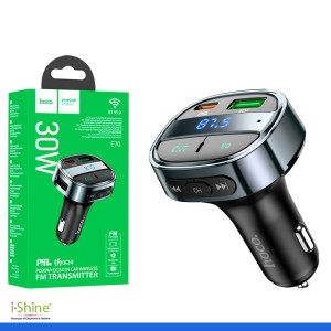 HOCO "E70" PD30W+QC3.0 In Car Charger With Wireless FM Transmitter