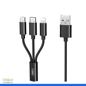 ANG 3 in 1 Data Cables Lightning / Type-C / Micro
