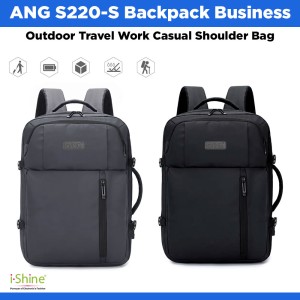 ANG S220-S Backpack Business Or Outdoor Travel Work Casual Shoulder Bag