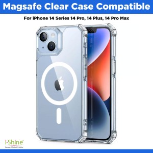 Magsafe Clear Case Compatible For iPhone 14 Series 14 Pro, 14 Plus, 14 Pro Max