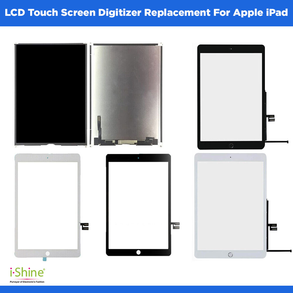 Apple iPad 10.2 (2019, 2020, 2021) iPad 10.9 (2022) LCD Touch Screen Digitizer Replacement