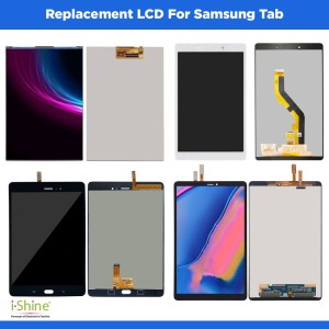 Complete LCD Compatible For Samsung Tab A 9.7 T550, A 10.1 T515/585, Tab A7 Lite T220, Tab A 8.0 T290, Tab A8 10.5 X200, Tab S6 Lite Tab 4 10.1
