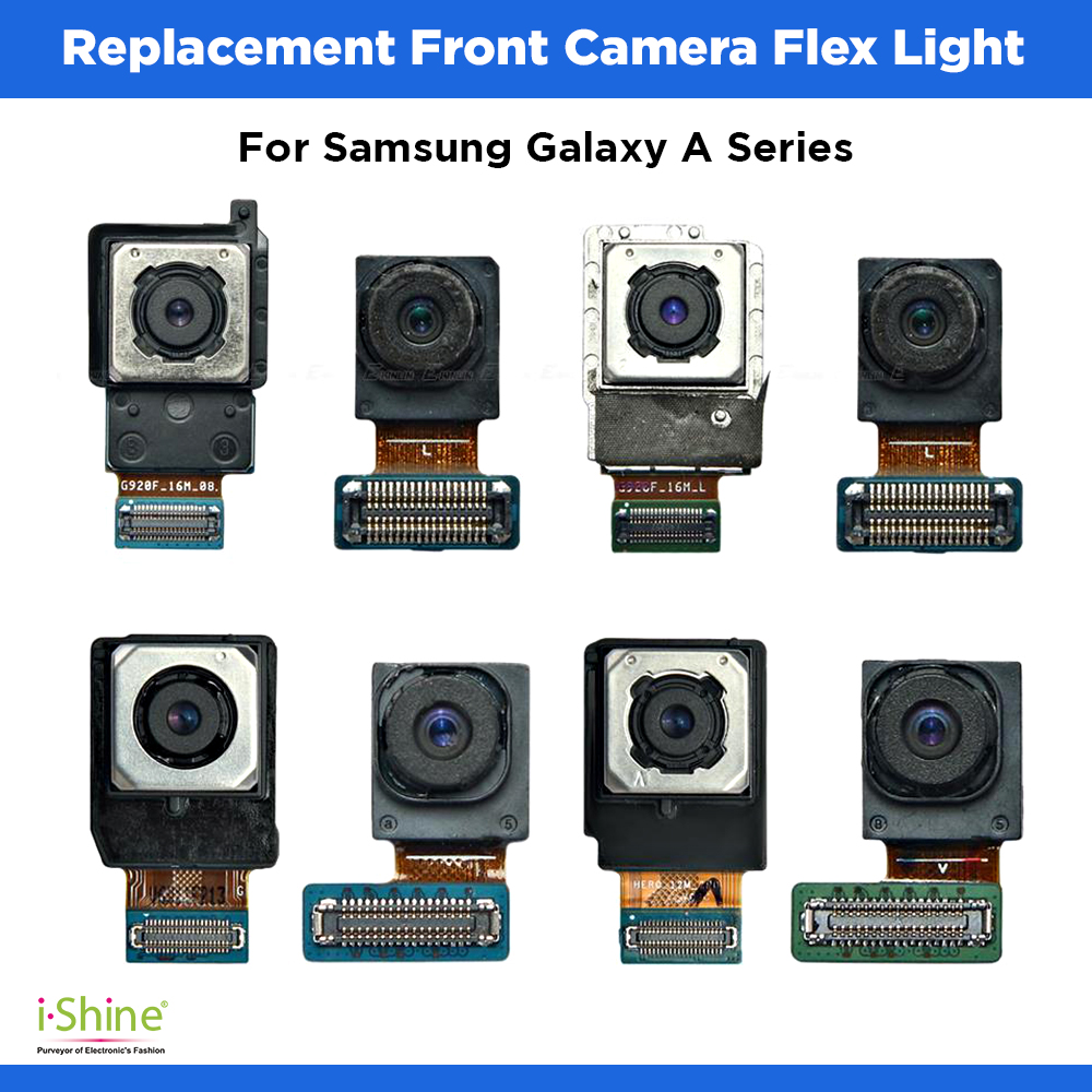 Replacement Front Camera Flex Light For Samsung Galaxy A Series A01 A7 A10 A10S A13 5G A50 A51 A60 A70 A71