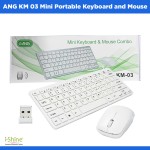 ANG KM 03 Mini Portable Keyboard and Mouse 2.4GHz