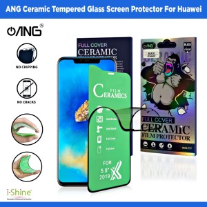 ANG Ceramic Tempered Glass Screen Protector For Huawei Honor 8X Y6 2019 P30 Lite P30 Pro P20 Pro P Smart Z P Smart 2019 Mate 20 Pro