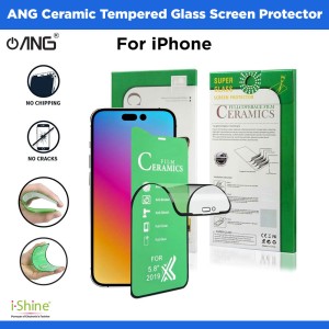 ANG Ceramic Tempered Glass Screen Protector For iPhone 12 Series 12, 12 Pro, 12 Mini, 12 Pro Max