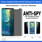 Privacy Tempered Glass Screen Protector For Huawei Honor 8X Y6 2019 P30 Lite P30 Pro P20 Pro P Smart Z P Smart 2019 Mate 20 Pro