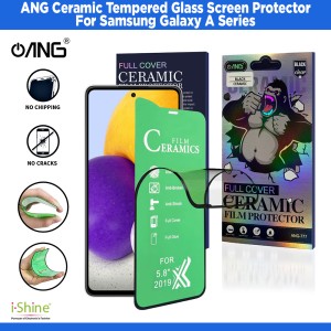 ANG Ceramic Tempered Glass Screen Protector For Samsung Galaxy A Series A14 5G A13 A04 A03 A02 A50 A60 A10 A71 A52 A53