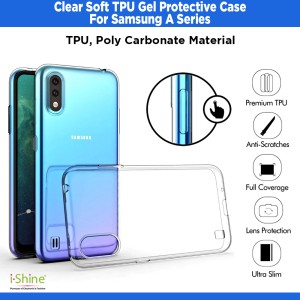 Clear Soft TPU Gel Protective Case For Samsung Galaxy A01 A7 A10 A10S A13 5G A50 A51 A60 A70 A71
