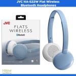JVC HA-S22WA-U Flat Wireless Bluetooth Headphones