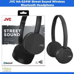 JVC HA-S24W Street Sound Wireless Bluetooth Headphone