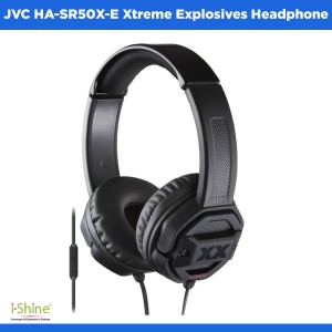 JVC HA-SR50X-B Xtreme Explosives Headphone