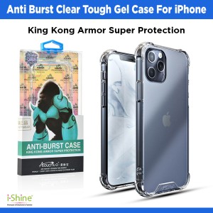 Anti Burst Clear Tough Gel Case For iPhone 5 6 7 8 X 11 12 13 14 Pro Max