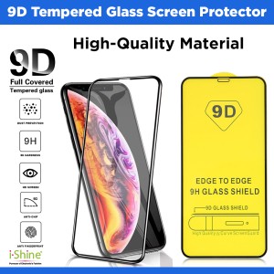 9D Tempered Glass Screen Protector For iPhone 5 6 7 8 11 12 13 14 Pro Max Mini X XS XR Plus