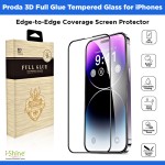 Proda 3D Full Glue Tempered Glass Screen Protector For iPhone 14 Series 14,14 mini,14 Pro,14 Pro Max