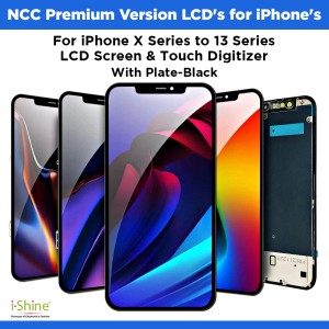NCC iPhone X/XS/XR/XS MAX/11/11 Pro/11 Pro Max/12/12 Pro/12 Pro Max/13 LCD Display Touch Screen Digitizer Assembly