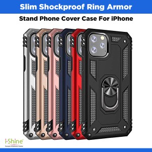 Slim Shockproof Ring Armor Stand Phone Cover Case For iPhone 5 6 7 8 X XS XR XS Max 11 12 13 14 Pro Max