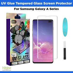 UV Glue Tempered Glass Screen Protector For Samsung Galaxy A Series A14 5G A13 A04 A03 A02 A50 A60 A10 A71 A52 A53