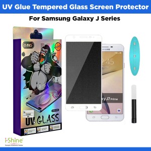 UV Glue Tempered Glass Screen Protector For Samsung Galaxy J Series J5 J6 Plus J7 J8