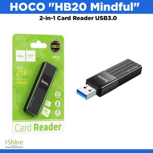 HOCO "HB20 Mindful" 2-in-1 Card Reader USB3.0