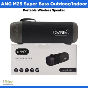 ANG M25 Super Bass Outdoor/Indoor Portable Wireless Speaker