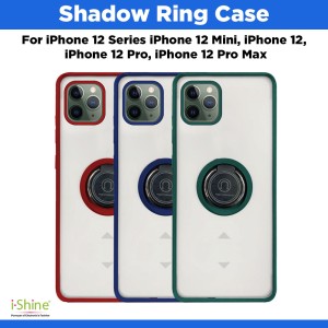 Shadow Ring Case For iPhone 12 Series iPhone 12 Mini, iPhone 12, iPhone 12 Pro, iPhone 12 Pro Max