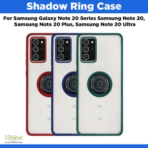 Shadow Ring Case For Samsung Galaxy Note 20 Series Samsung Note 20, Samsung Note 20 Plus, Samsung Note 20 Ultra