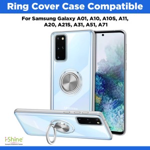 Ring Cover Case Compatible For Samsung Galaxy A01, A10, A10S, A11, A20, A21S, A31, A51, A71