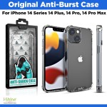 Original Anti Burst Case For iPhone 14 Series 14 Plus, 14 Pro, 14 Pro Max