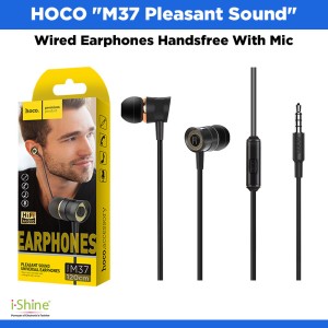 HOCO "M37 Pleasant Sound" Wired Earphones Handsfree With Mic