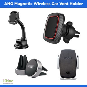 ANG Magnetic Wireless Car Vent Holder Car Charger Mount