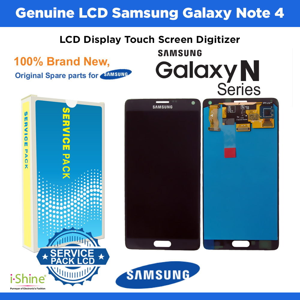 Genuine LCD Screen and Digitizer For Samsung Galaxy Note 4 SM-N910F