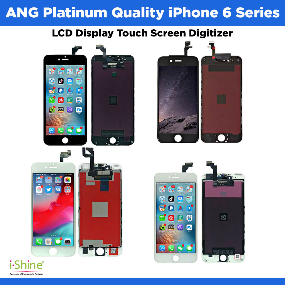 ANG Platinum Quality iPhone 6 / 6S / 6 Plus / 6S Plus LCD Display Touch Screen Digitizer