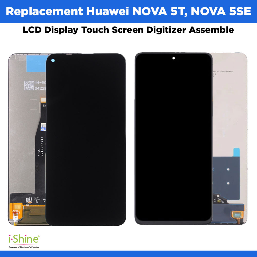 Replacement Huawei NOVA 5T, NOVA 5SE LCD Display Touch Screen Digitizer Assemble
