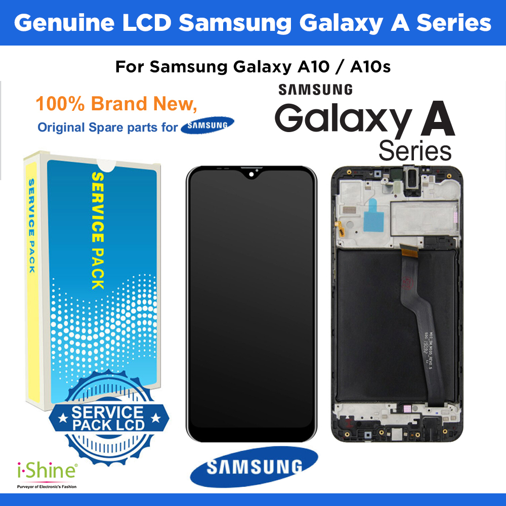 Genuine Service Pack LCD Display Touch Screen Digitizer For Samsung Galaxy A10 / A10s